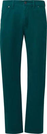 Chinohose aus Baumwollmix mit Logo-Details