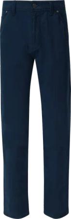 Chinohose aus Baumwollmix mit Logo-Details