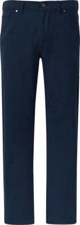 Chinohose aus Baumwollmix mit Ziernaht