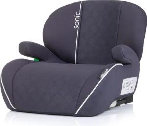 Chipolino Kindersitz, Sitzerhöhung Sonic Isofix, i-Size, 125-150 cm, Armlehne dunkelgrau