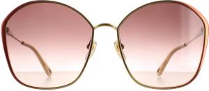Chloe Square Womens Dunkelbraun Gold Braun Gradient CH0015S