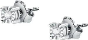 CHRIST Paar Ohrstecker CHRIST Damen-Ohrstecker 375er Weißgold 2 Diamant