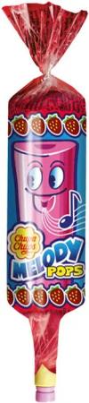 Chupa Chups Süßigkeit, Chupa Chups Melody Pop Lolly mit Flöte und Erdbeergeschmack 15g