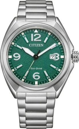 Citizen Solaruhr AW1571-76X, Armbanduhr, Herrenuhr, Edelstahlarmband, analog, Datum, Eco-Drive