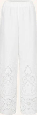 CLAIRE LUISE Hose mit Lochstickerei