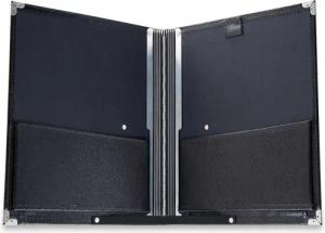 Classic Cantabile Ringbuchmappe Classic Cantabile Notenmappe Standard Schwarz (1-St)