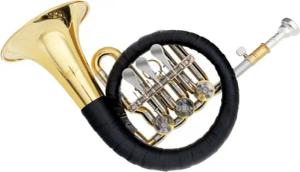 Classic Cantabile Signaltrompete Bb Posthorn - Hochwertiges Ventil Jagdhorn - Fürst Pless Horn Bb