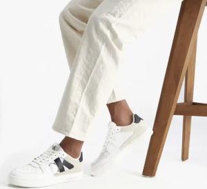 CLASSIC CUPSOLE Herren Sneaker Helles Weiß/Schwarz