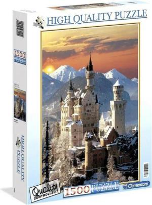 Clementoni® Puzzle Clementoni High Quality Collection Puzzle Neuschwanstein 1500 Teile, 1500 Puzzleteile