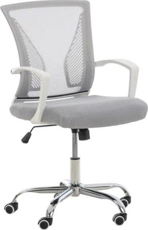 CLP Höhenverstellbarer Bürostuhl Tracy I Ergonomischer Schreibtischstuhl Mit Netzbezug Und Armlehnen und Polsterung