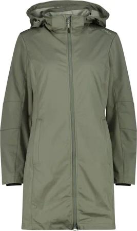CMP Damen Light Softshell Hoodie Parka