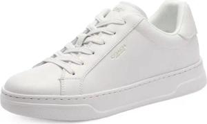 Coach Low-Top Sneaker - High Line Leather Sneaker - Gr. 40 (EU) - in Weiß - für Damen