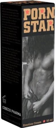 Cobeco Pharma Verzögerungsmittel Porn Star, Erection Cream, Tube mit 50ml, 1-tlg., Erektionscreme für eine standfeste Erektion