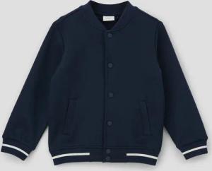 Collegejacke aus Scuba-Sweat