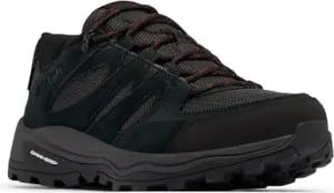 Columbia Redmond IV Low WP 2128721010, Men trekking shoes, Black, 44 EU