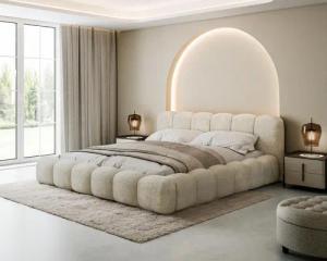 Compleo Polsterbett Designerbett, Wolkenbett, TOPSELLER, Modern Schlafzimmer, Made in EU, Wolkenbett modern