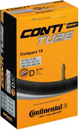 Continental Schlauch Compact 16 16x1 3/8-1.75" 32/47-305/349 DV 26mm
