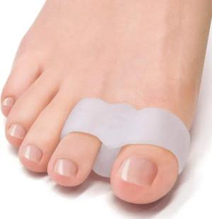COOL-i ® Zehenkorrektor Zehenkorrektor Set – 2 Paar Gel-Zehentrenner, bei Hallux Valgus & überlappenden Zehen