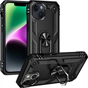 CoolGadget Handyhülle Armor Shield Case für Apple iPhone 15 Plus 6,7 Zoll, Outdoor Cover mit Magnet Ringhalterung Handy Hülle für iPhone 15 Plus