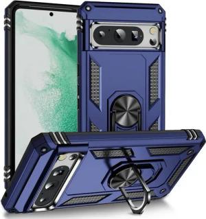 CoolGadget Handyhülle Armor Shield Case für Google Pixel 8 Pro 6,7 Zoll, Outdoor Cover Magnet Ringhalterung Handy Hülle für Pixel 8 Pro