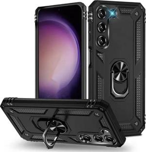 CoolGadget Handyhülle Armor Shield Case für Samsung Galaxy S23 6,1 Zoll, Outdoor Cover mit Magnet Ringhalterung Handy Hülle für Samsung S23 5G