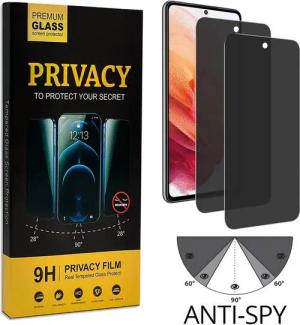 CoolGadget Schutzfolie Sichtschutz Panzerfolie für Samsung Galaxy S20 FE, (Spar-Set 2in1, Fullscreen), Privacy Glas 2x Anti-Spy Schutzfolie für Samsung Galaxy S20 FE Folie