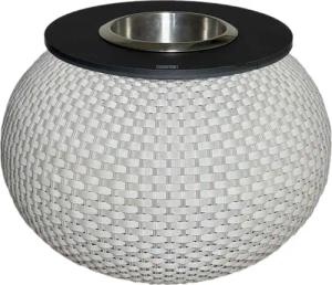 COOTAB COOLER TABLE 3-in-1 Loungetisch mit Edelstahl-Kühler Milano 40 cm