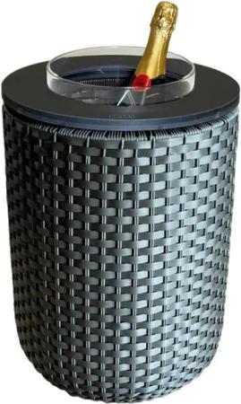 COOTAB COOLER TABLE 4-in-1 Loungetisch mit Acryl-Kühler London 50 cm