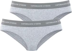 COPENHAGEN STUDIOS Bikinislip Damen grau meliert Gr.S (36)