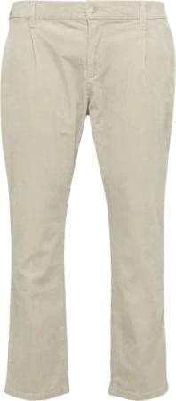 Cord-Chino aus Baumwollstretch mit Bundfalten