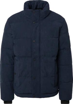 Cord-Pufferjacke mit sportiven Details