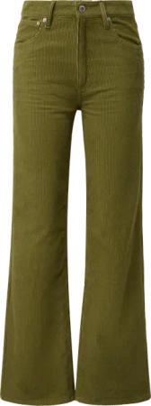 Cordhose mit weitem Bein