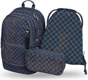 Core Ska Blau Schulrucksack-Set 3tlg.: Schulrucksack, Federmäppchen, Turnbeutel