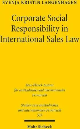 Corporate Social Responsibility in International Sales Law