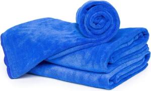 cosey Handtuch - Flauschiges Mikrofaser-Handtuch Set, Handtuch-Set 3 teilig