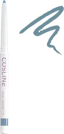 Cosline Cosmetics Kajal wasserfest, langanhaltend, cremig, 25 Farben, intensive Pigmentierung