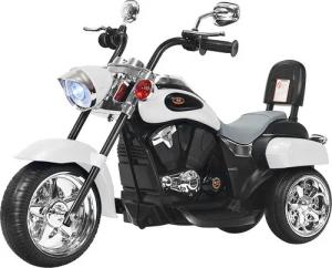 COSTWAY Elektro-Kindermotorrad, 6V mit Hupe & Vor-und Rückwärtsschalter