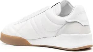 Courrèges Low-Top Sneaker - Panelled White Leather Low-Top Sneakers - Gr. 43 (EU) - in Weiß - für Damen
