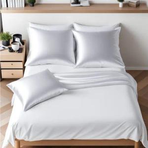 Cozyor Wendebettwäsche Satin glänzend matt 135x200, 155x200, 155x220, 200x200 cm extra weich, Satin & Mikrofaser, 3 teilig, Edel und hochwertig