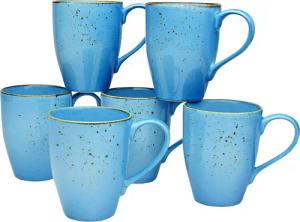 CreaTable Kaffeebecher NATURE COLLECTION blau Steinzeug