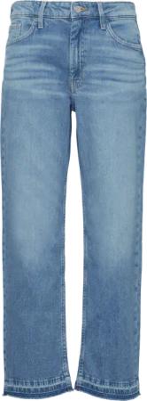Cropped Jeans / Regular Fit / Mid Rise / Straight Leg / 360° Denim