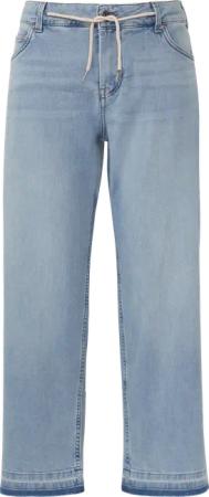 Cropped Jeans / Straight Fit / Mid Rise / Straight Leg