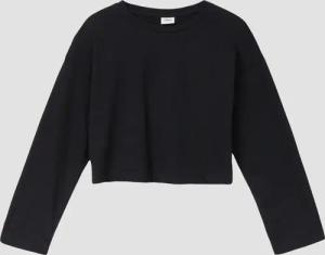 Cropped-Longsleeve mit Rückenprint