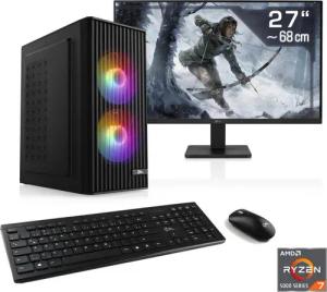 CSL Spectrum V25226 PC-Komplettsystem (27", AMD Ryzen 7 5700X, GeForce RTX 3050, 32 GB RAM, 1000 GB SSD)