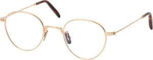 Cubitts Broadfield BRT-R gold, inkl. Gläser, Runde Brille, Unisex