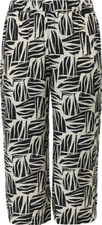 Culotte aus Viskosemix mit All-over-Print