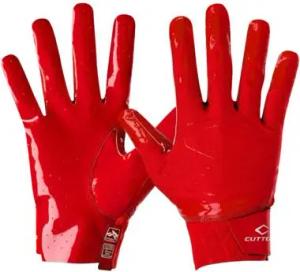 Cutters CG10440 Rev Pro 5.0 Receiver Gloves Solid S Red