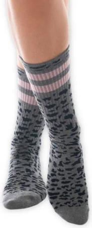 DAILYSOCKS Trachtensocken Socken - AMANDA 1.0 - grey/rosa, beige/lila, beige/black