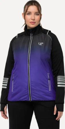 Damen 2-in-1-Funktionsjacke Ärmel abnehmbar Weste Reflektor