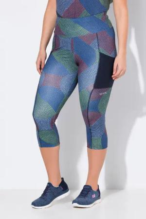 Damen 3/4-Funktionsleggings schnelltrocknend recycelt